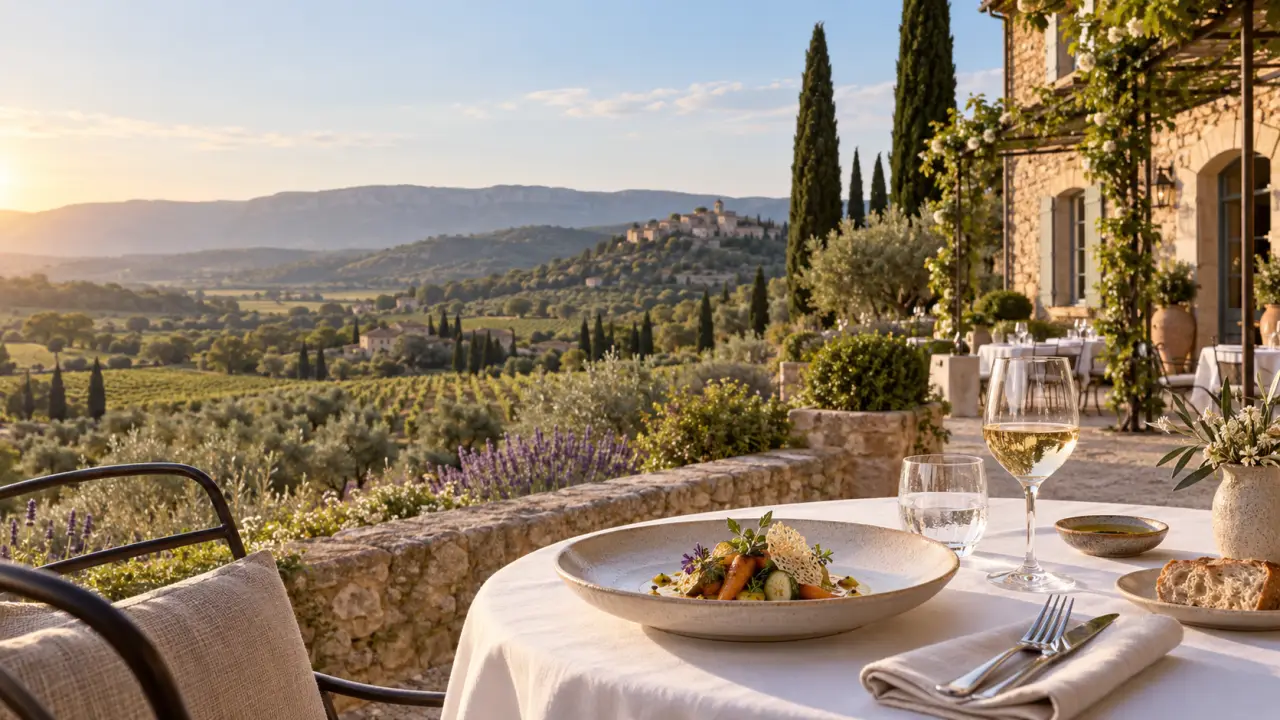 Restaurant 1 étoile dans le Luberon : 4 adresses à comparer selon le cadre et la cuisine