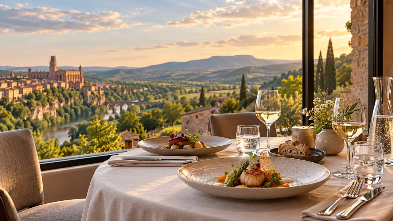 Restaurant gastro dans le Tarn : 14 adresses à comparer, d’Albi aux portes de Mazamet