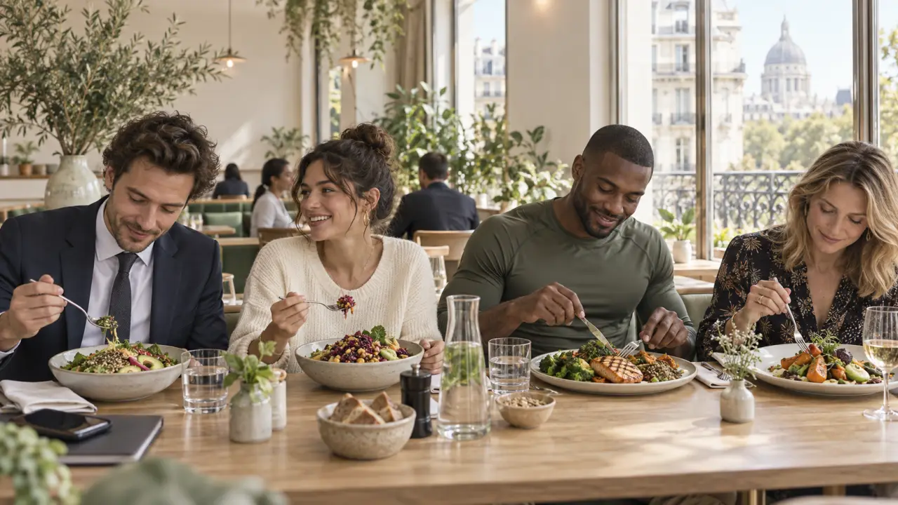 Restaurant healthy à Paris : 4 profils pour déjeuner léger sans renoncer au goût