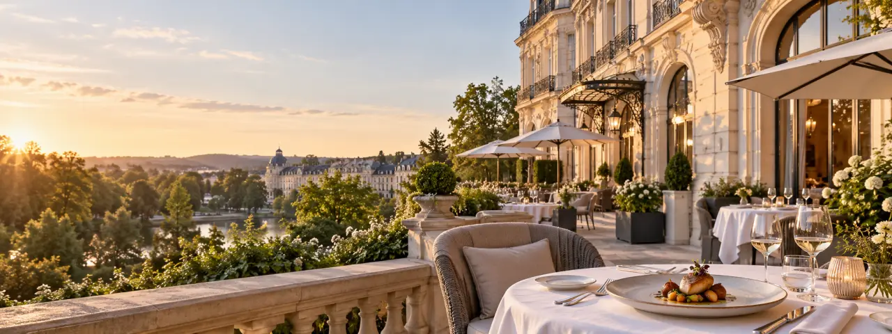 Maison Decoret est le restaurant étoilé de Vichy, avec une cuisine auvergnate et un hôtel 4 étoiles