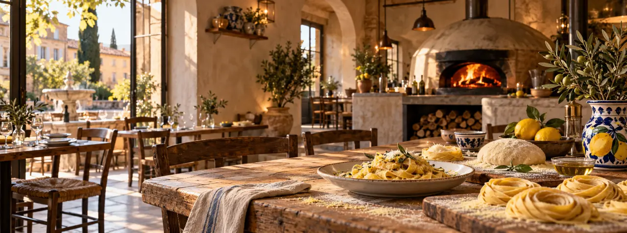 Da Noemi à Aix-en-Provence : pâtes maison, feu de bois et accents siciliens