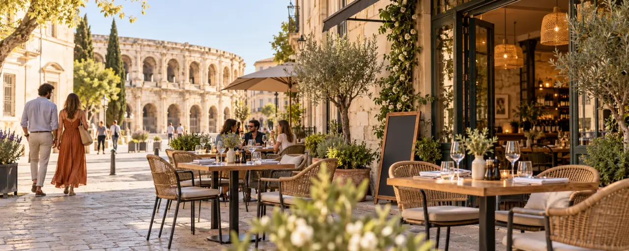 Restaurant à Nîmes ouvert aujourd’hui : vérifiez le service avant de partir