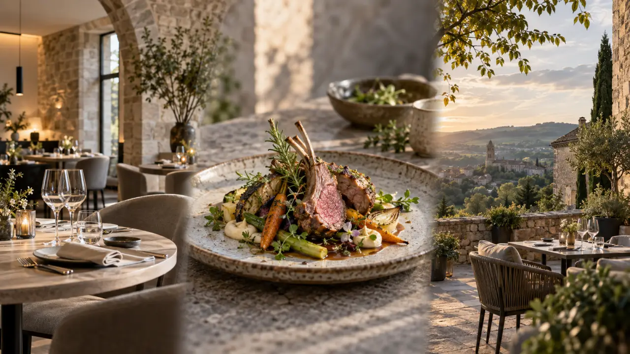 Trois restaurants gastronomiques à Rodez, trois façons de vivre l’Aveyron